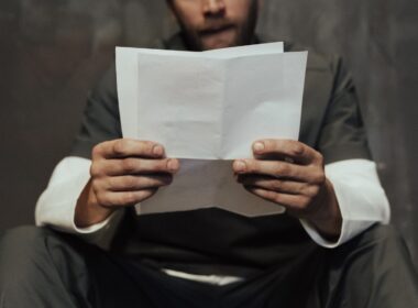 A Prisoner Reading a Letter