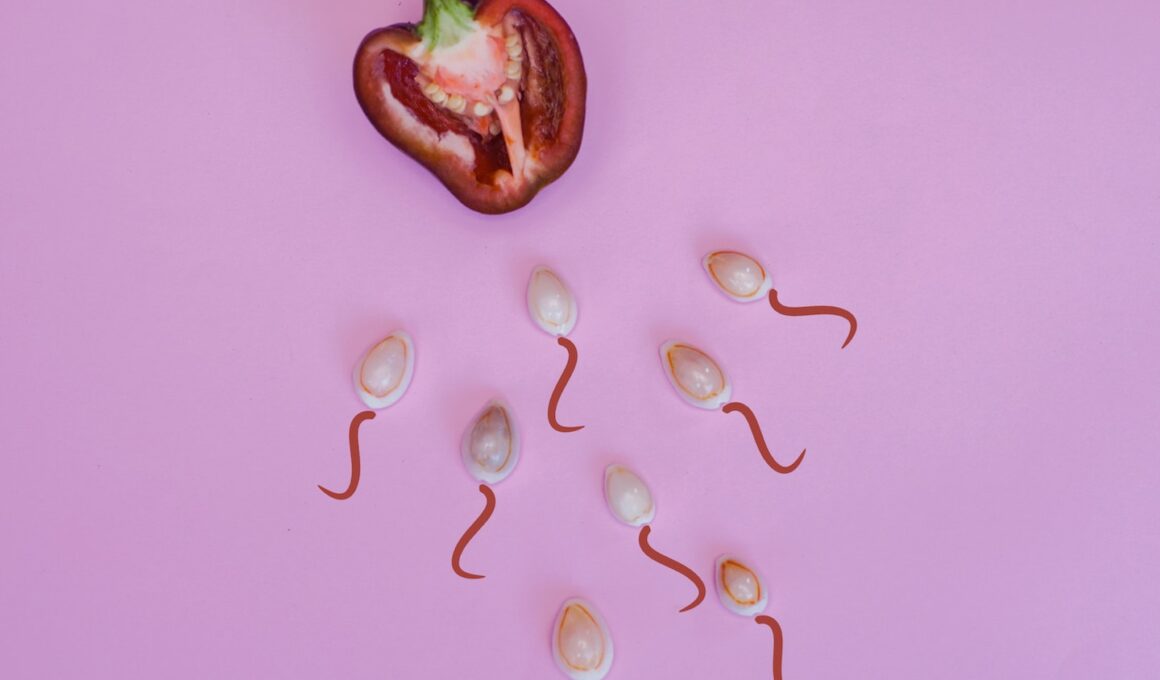 Sliced Bell Pepper on Pink Background