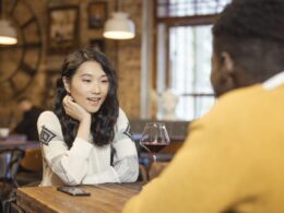 Woman in White Long Sleeve Shirt