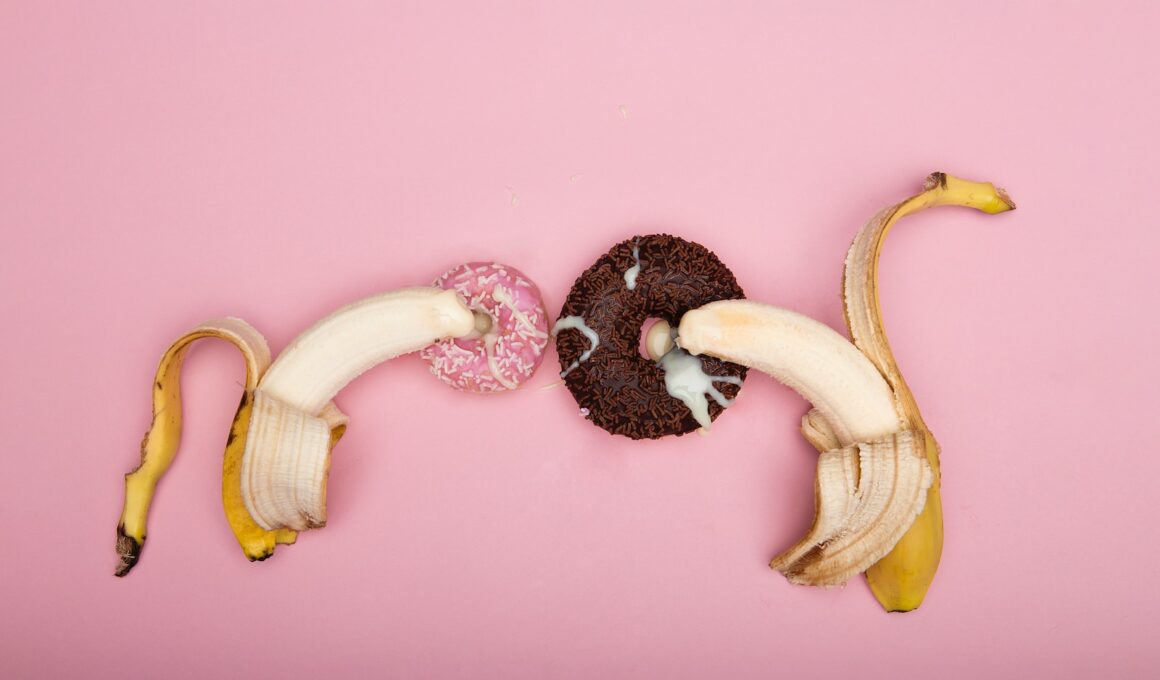 banana peel on pink surface